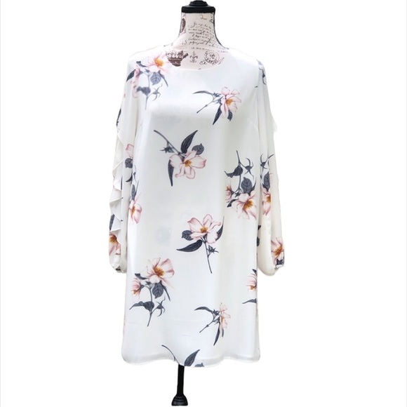 SUGAR + LIPS, Floral Print Dress - Picture 1 of 9